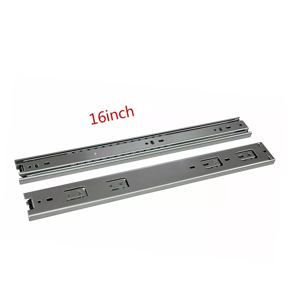Side Mount Ball Bearing Rails 100 Lb Load Capacity