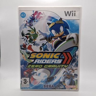 Sonic Riders Zero Gravity Nintendo Wii Spiel PAL UK SEGA (2008) mit Handbuch