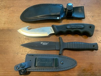Smith & Wesson Black HRT Full Blade PLUS Remington Fixed Blade 2-4-1 Dealio! TSA