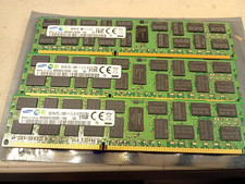 Lot OF 3 16GB Samsung M393B2G70DB0-YK0Q2 PC3-12800R DDR3 DIMM SERVER MEMORY