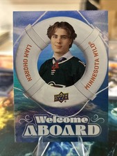 2024-25 Upper Deck Series 2 - Welcome Aboard Liam Ohgren #WA-1 (RC)