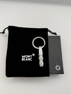Montblanc Meisterstück Keyring Steel Key Chain w/ Box & Pouch Germany