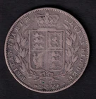1842 Victoria Half Crown — photo from another recent sale