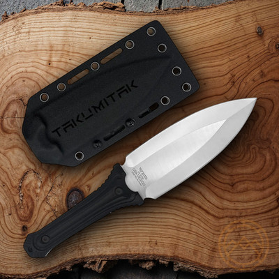 Takumitak Sentinel Fixed Knife 5.5'' Full Tang D2 Tool Steel Blade G10 Handle