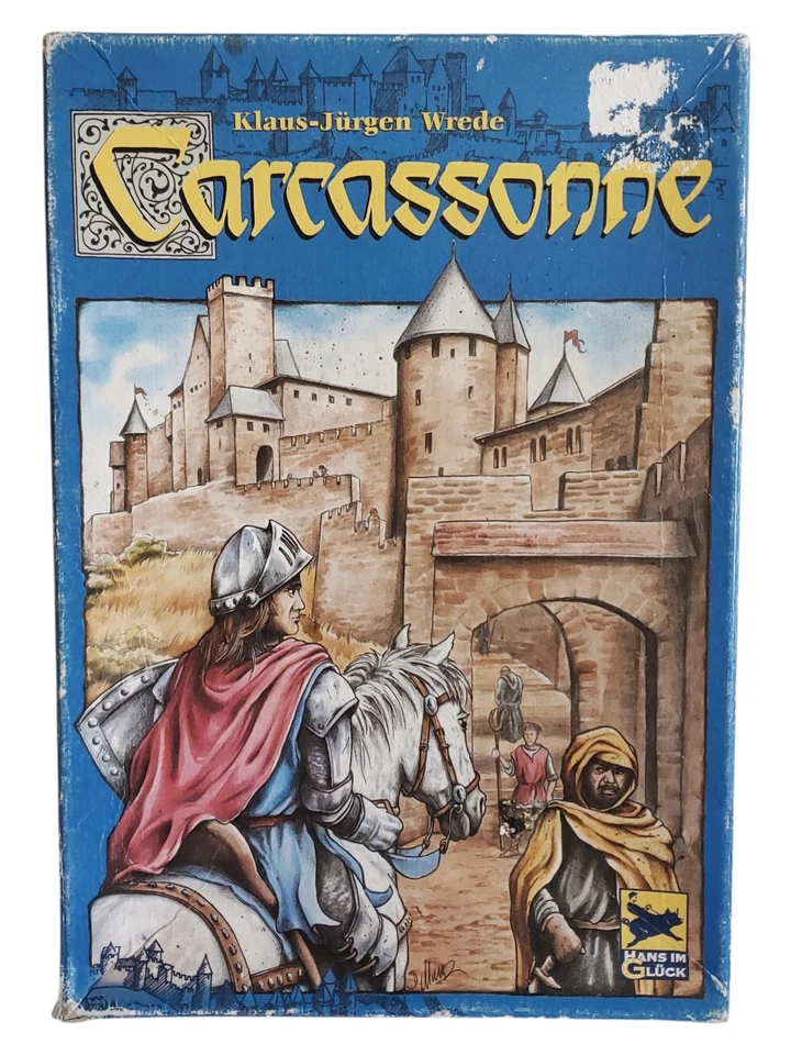 Jeu de societe Carcassonne Hans im Gluck Vintage 2000 Complet 2 a 5 Joueurs - Photo 1/4