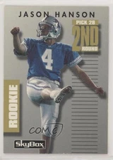 1992 Skybox Primetime Jason Hanson #124 Rookie RC