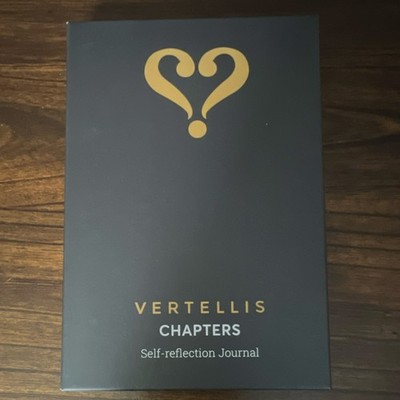 Vertellis Chapters Self-Reflection Journal Guided Blank Illustrated Diary