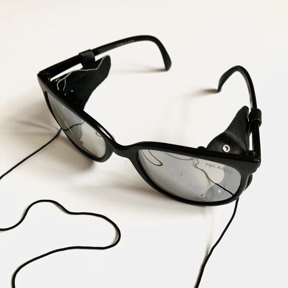 Occhiali Da Sole POLAROID. Unisex. Vintage. Originale. O7 - Immagine 3 di 4