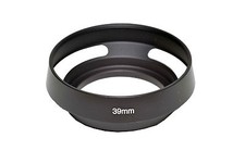39mm Metal Lens Hood 39mm metal Vented Design Screw in lens hood Fits Leica