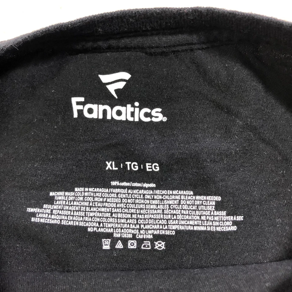 Oregon State Beavers Shirt Mens XL Black Build The Dam Fanatics Short Sleeve - Image 4 of 4