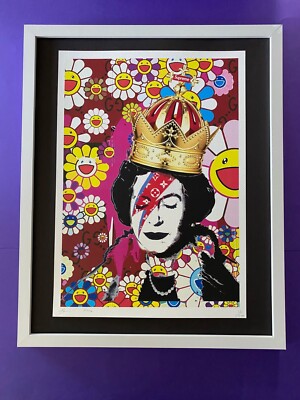 Death NYC LG Framed 16x20in Pop Art Original Certified / The Queen Murakami 2