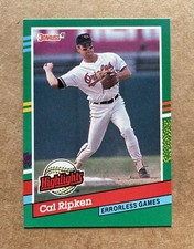 1991 Donruss Highlights Cal Ripken Jr. Baltimore Orioles #BC-17