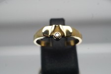 💎Ring,Herrenring,Damenring,14 Karat Gelbgold,Diamant,Brillant,Neuwertig,585er,