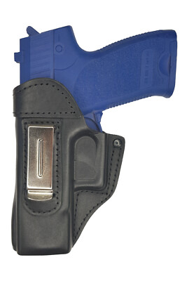 IWB 3Li Leder Holster für HK P10 USP compact Heckler & Koch schwarz VlaMiTex