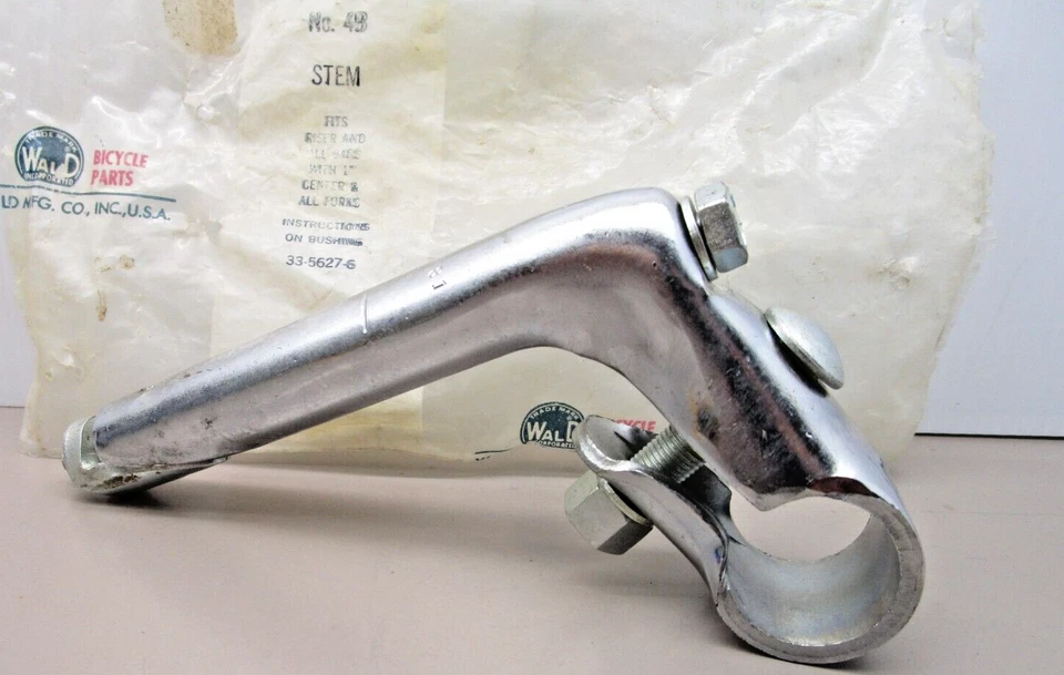 Wald 4  A140-81 No.49 Stem Assy for Riser and All Bars with 1" Center All Forks - Image 2 of 4