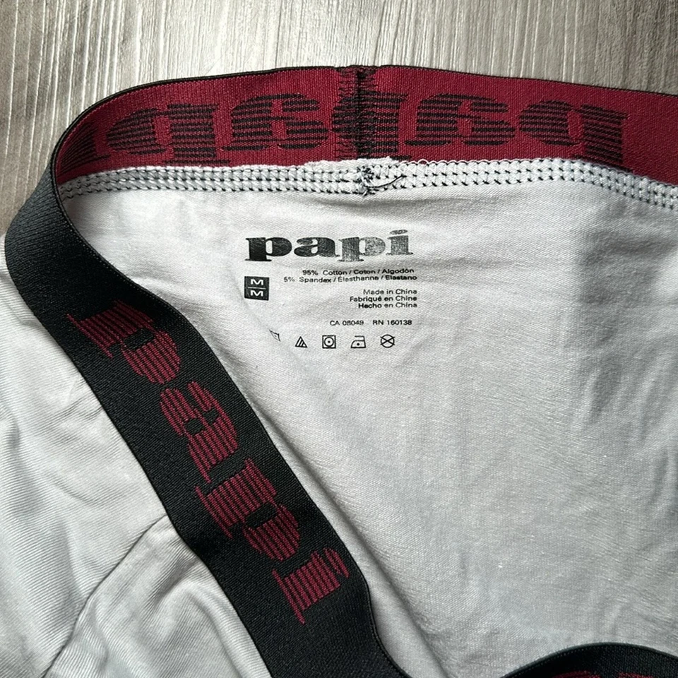 Calzoncillo boxer elástico de algodón Papi - mediano Foto 3 de 3