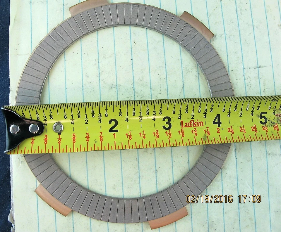 DP, Pullmaster, TW, Dover, Tulsa Hydraulic Winch Clutch Plate Kit 4.5" O.D [B8FL - Bild 2 von 4