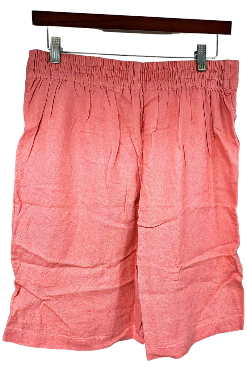 Isaac Mizrahi Live! Bridgehampton Stretch Linen Shorts