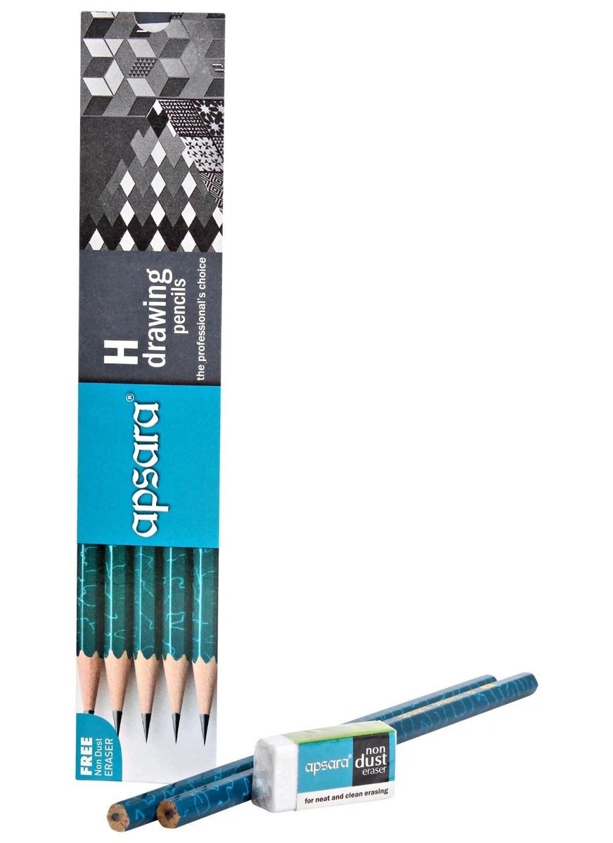 10X Apsara DRAWING Pencil H for ENGINEER drawing shading sketching drafting