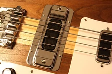 Rickenbacker 4003 Bass aftermarket Treble Bezel  Deluxe in Chrome