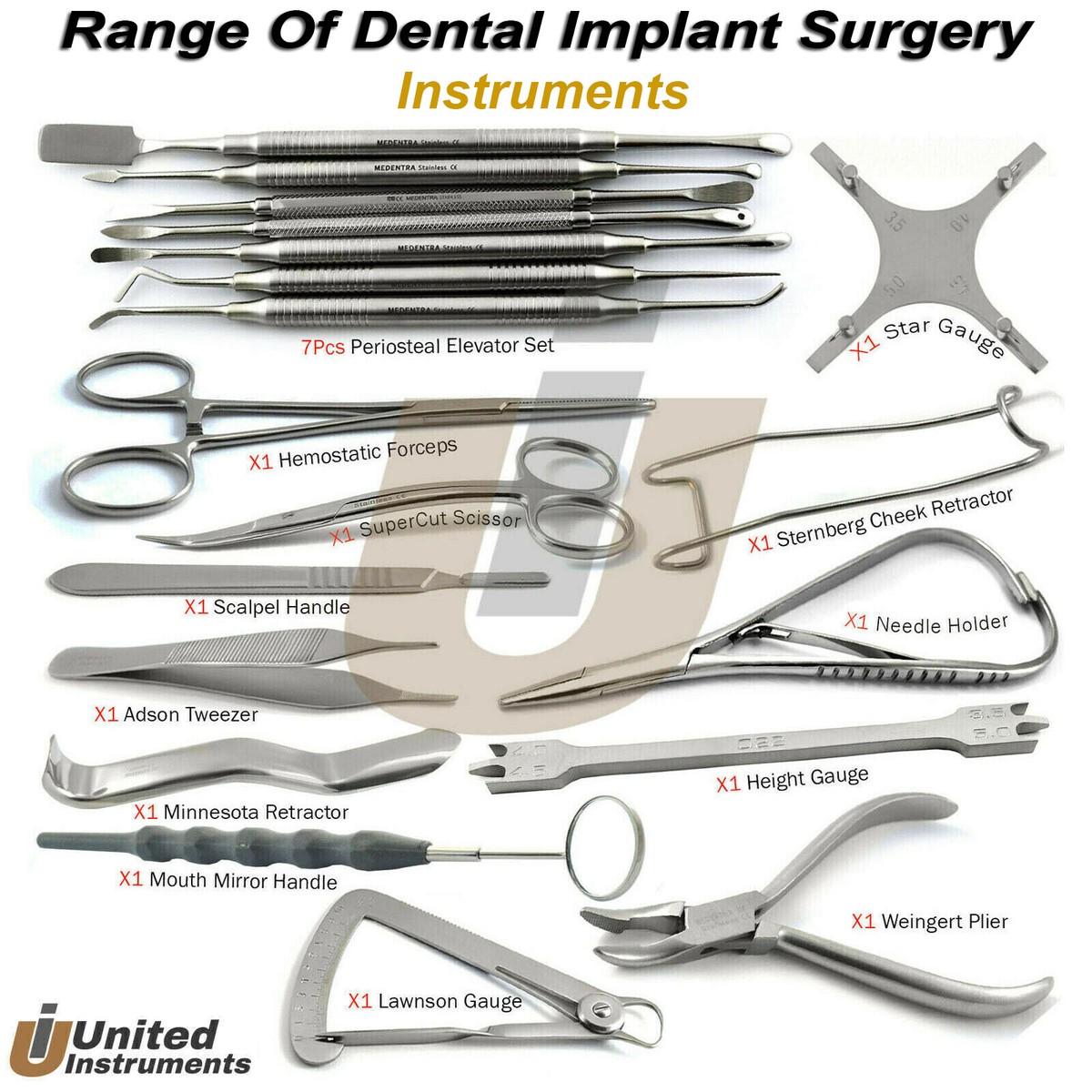 Dental Implant Surgery Tools Small Animal Surgical