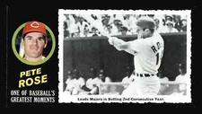 1971 Topps Greatest Moments #15 Pete Rose - NM-MT