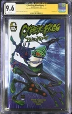 CyberFrog BloodHoney #1 2019 ALL CAPS Comics CGC 9.6 JSA Signed Ethan Van Sciver