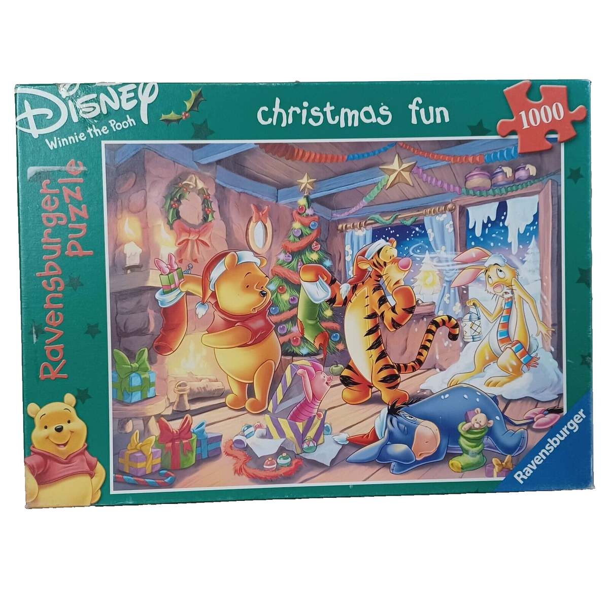 Ravensburger 1000 pc. Christmas Fun Disney: Winnie the Pooh jigsaw