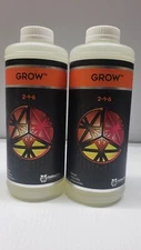 Cutting Edge Solutions Grow 2-1-6 Quart Base Liquid Fertilizer Nutrients 2ct-