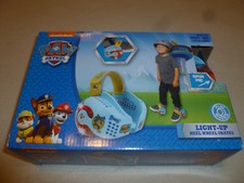 NEW IN BOX NICKELODEON PAW PATROL LIGHT UP HEEL WHEEL SKATES NIB SET SPIN MASTER