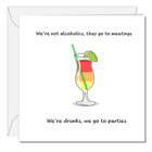 SWIZZOO Funny Birthday Card Girl Him Her Friend Female Alcohol Cocktail Cheeky