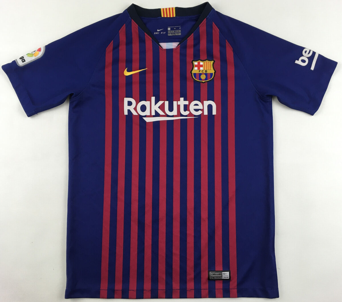 FC Barcelona 2018 2019 #10 Messi Nike shirt jersey camiseta FC Barcelona 2018 2019 #10 Messi Nike shirt jersey camiseta