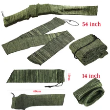 14"/54" Silicone Treated Cover Gun Sock Protection Storge Sleeve F Rifle Shotgun