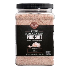 Wellsley Farms Himalayan Pink Salt, 5 lbs. (NO SHIP TO CA STATE)