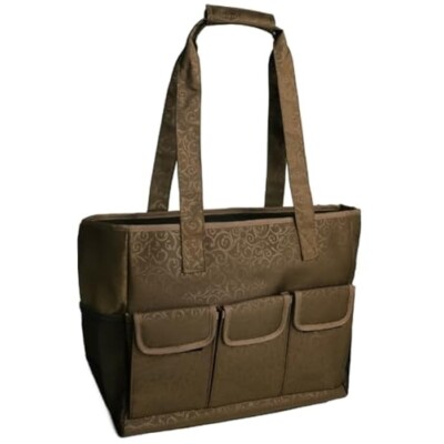 Zero Grid Women's Laptop XL Tote Bag Travel,Gym,Yoga,Beach Shoulder Bag withRFID