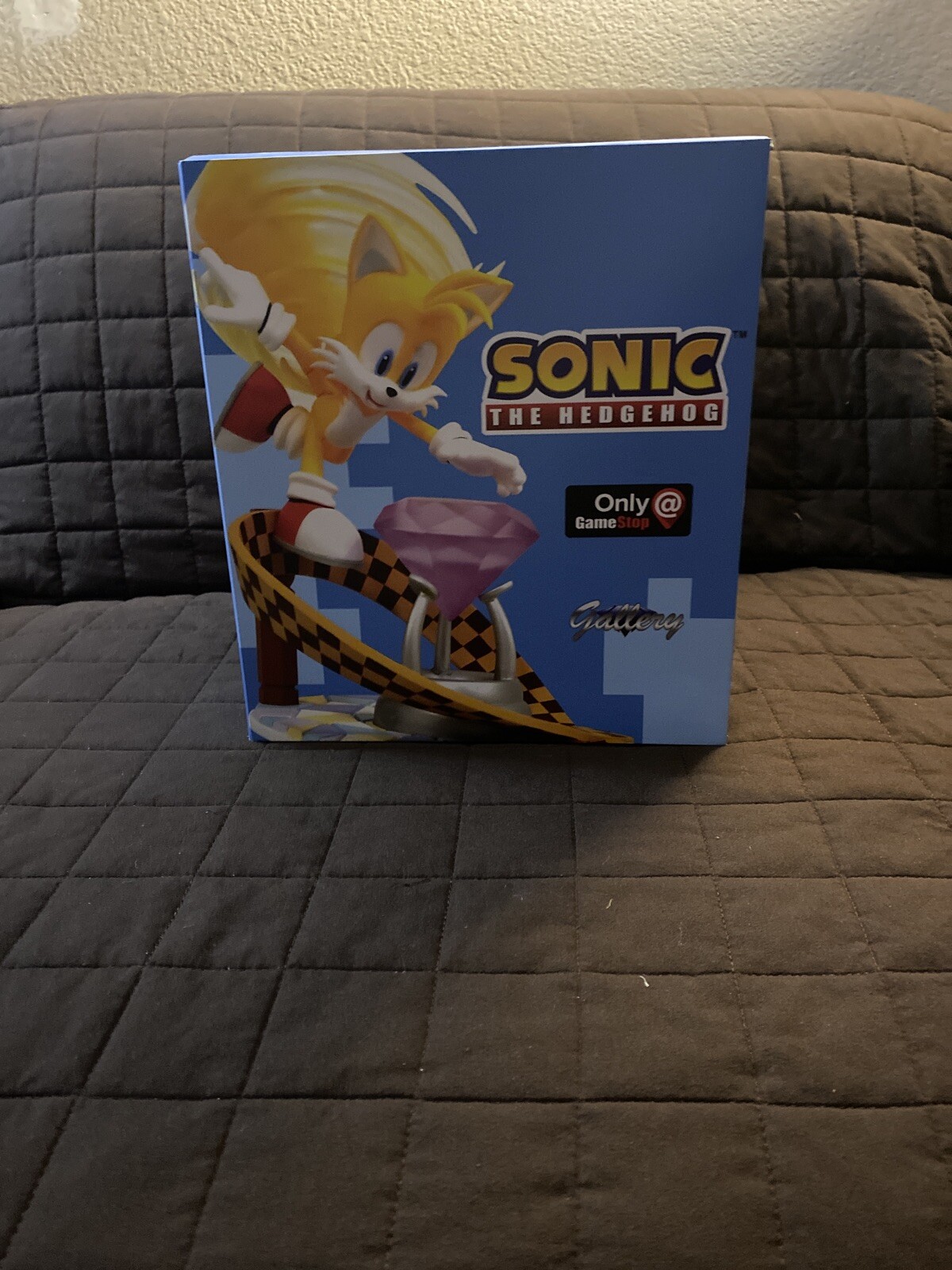 sonic the hedgehog statue gamestop