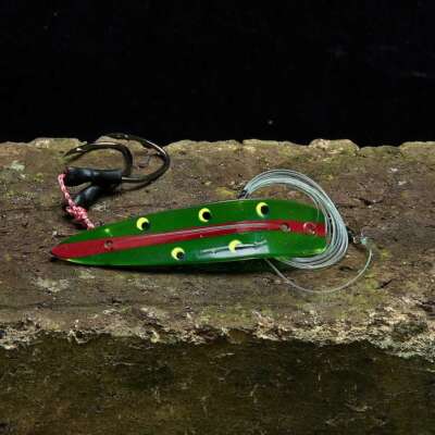 Salmon Trout Walleyes Trolling Spoon Assist Fishing Lure