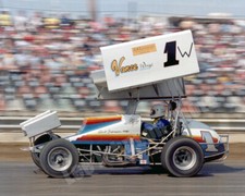 1982 Roger Wright 4x6 print Dirt Sprint Car Racing - Free Shipping