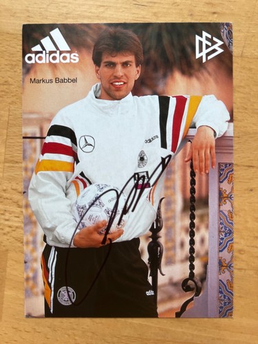 DFB Nationalmannschaft 1990-2000 Autogrammkarte original signiert 1 AK aussuchen - Bild 215 von 423