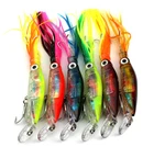 6x ZORI SQUID SKIRTS TROLLING BAIT HARDBODY FISHING LURE TUNA MARLIN KINGFISH
