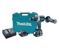 Makita Lxt Cordless Hammer Drill Kit, 18 V, Lithium-ion, 1/2 In Keyless Chuck, 2 on sale Makita Lxt Cordless Hammer Drill Kit, 18 V, Lithium-ion, 1/2 In Keyless Chuck, 2 on sale