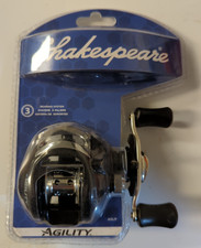 NEW Shakespeare Agility 3 Bearing System Baitcasting Reel AGLPB 6:2:1 Gear Ratio