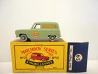 1957 MOKO Lesney Matchbox No.59 'SINGER VAN'-SILVER PLASTIC-w/B4 box-see photos