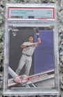 2017 Topps Chrome AARON JUDGE 169 RC Rookie Catching - PSA 9 - MINT