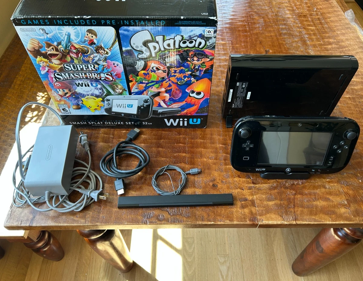 Nintendo Wii U - Deluxe NTSC-U/C Video Game Consoles for sale | eBay