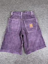 Vintage Unionbay Corduroy Shorts youth 12 Purple Wide Leg Pocket Y2K Retro