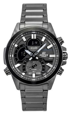 Casio EDIFICE Smartphone Link BLUETOOTH Alarm Timer ECB-30DC-1B 100M Mens Watch
