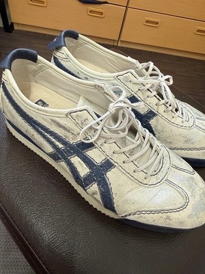 Onitsuka Tiger Nippon Made Leather Sneaker White Navy Classic Timeless