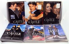 CASTLE THE COMPLETE SEASONS 1 2 3 4 5 6 DVD Nathan Fillion Stana Katic ABC TV