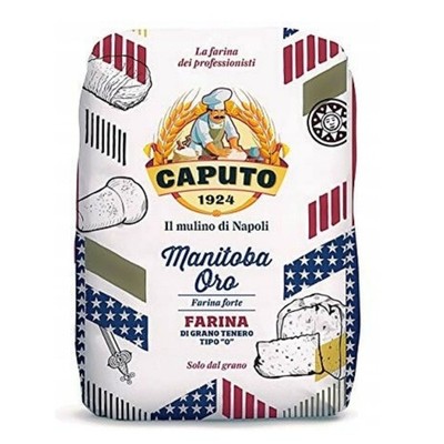 Caputo Manitoba Oro Pizzamehl 5kg Italienisches Weizenmehl Typ 0  Hochprotein